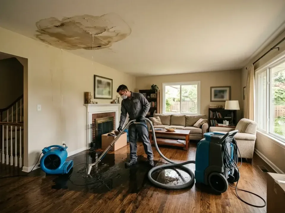 attic-pipe-burst-ceiling-drip-008 — frequently asked questions, Water Damage Restoration & Carpet Care in South Miami Height…